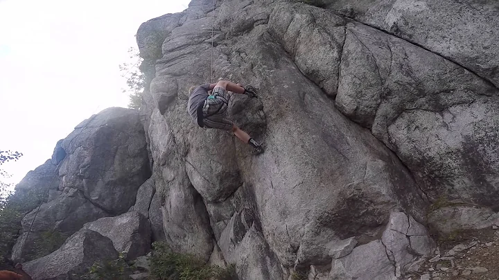 Climbing Carlton Peak in Minnesota