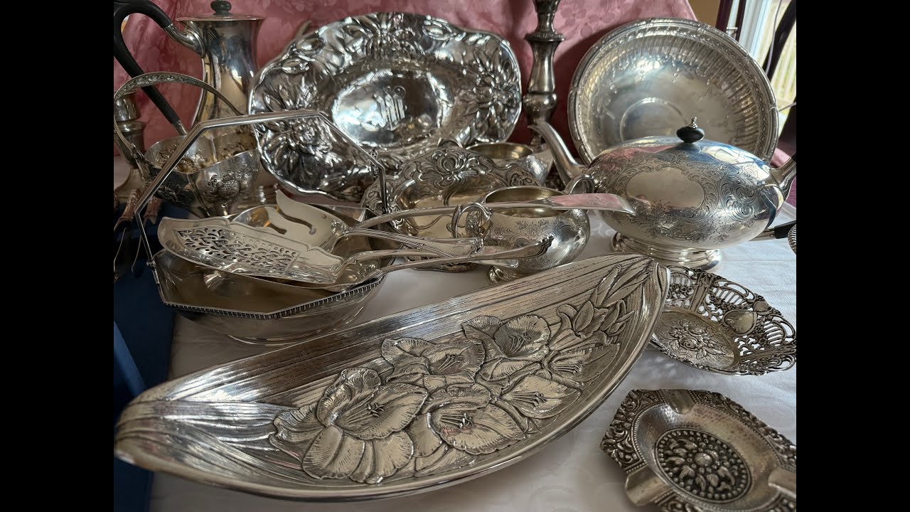 СЕРЕБРО. ШЕДЕВРЫ. Клейма раскрывают свои тайны. Сокровища Gorham, Tiffany, William B. Kerr, Wallace.