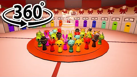 SPRUNKI’s Ultimate Mingle Squid Game Challenge in VR 360! 🦑🔥