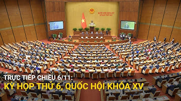 🔴 LIVE  6/11:  Quốc hội chất vấn nhóm lĩnh vực kinh tế tổng hợp và kinh tế ngành