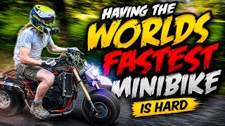 Kraken mini bike revive after sending it in the dunes!