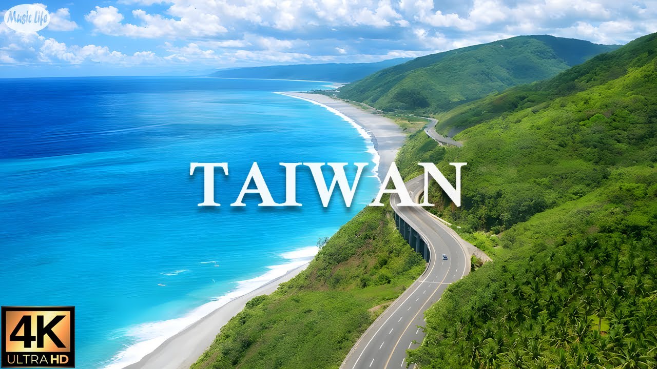 台灣空拍美景與放鬆紓壓音樂 FLYING OVER TAIWAN -Relaxing Music Along With Beautiful Nature Videos