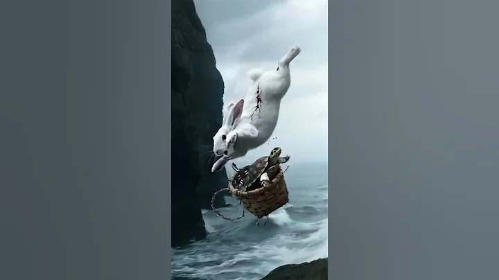 Animal Heroes: A Rabbit's Brave Act to Save a Turtle