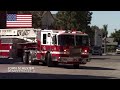 (AIR HORN AND TILLER DRIFT) OCFA Truck 75 Responding