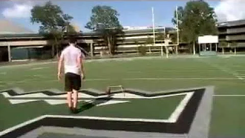 Bryan Maley Kicking 53 and 55 yard field goal 2011
