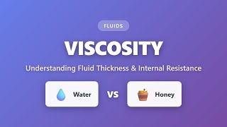 Details Viscosity Explained: Fluid Thickness & Internal Resistance | Physics Tutorial Guide