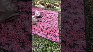 Tikar Lipat Piknik microsatin waterproof Karpet piknik lipat #tikarlipat