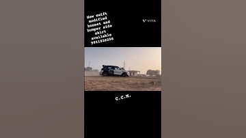 new swift modified bonnet and bumper side skirt spoiler mirror cover available 9911926296