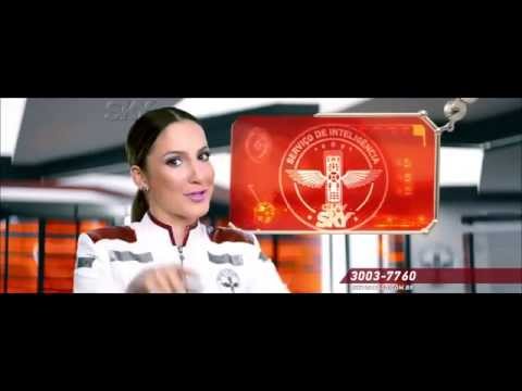 Comercial Sky 2015 com Claudia Leitte “Serviço de Inteligência SKY”