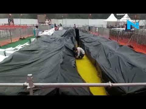 Heavy rainfall in