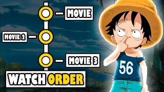 One Piece Movies: How To Watch The Anime In Order - Fortress of