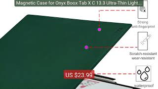 Magnetic Case for Onyx Boox Tab X C 13.3 Ultra-Thin Lightweight Lea... — Top Rated 2026 | Buy Now!