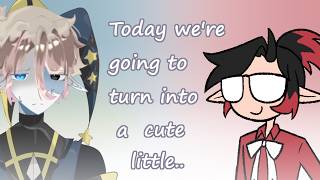 Today I’m gonna turn into a cute little..  Collab with @Serv2021