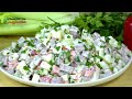 COME RICO y DELICIOSO con esta ENSALADA FRÍA  de VEGETALES | Recetas en Casayfamiliatv