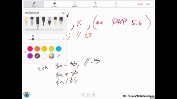พื้นฐาน PHP ตอนที่ 4 ตัวดำเนินการ (Operator)