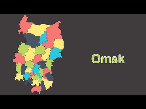 Video: Districts of Omsk - brief description