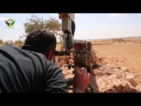 فرقةالسلطان مراد :: قتل مجموعة من قوات النظام على جبهة الشماوية بصاروخ كونكوىس