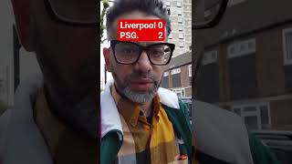 Post match analysis. Liverpool 0, PSG 2. (0,4). CL QF.