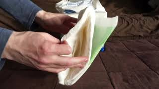 Secure Basic Adult Diaper Unboxing / Capacity Test