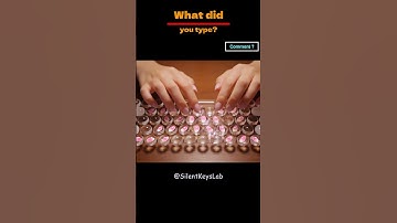 Peaceful Typing ASMR Session🍯_#asmr #relaxing #satisfying  #keyboard