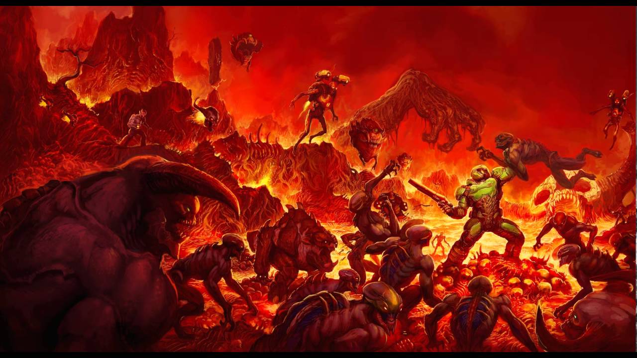Doom (2016) Unreleased track ~ Hell Keep ~ E3M1 - YouTube