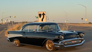 Download Lagu TEST Drive 1957 LT4 Supercharged Belair Restomod. CALL 9168567931 or Victorylapclassics.net  MP3