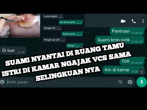 Chat Wa Istri Yang Suka selingkuh (VCS) Binor