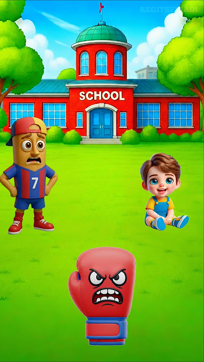 Can't skip school, let's go to school‼️🤬🥊