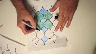 Creating patterns for coil vases using a grid