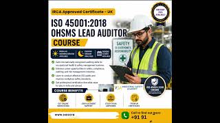 ISO Lead Auditor Courses in Chennai | Safety Courses | Industrial Safety Academy | #safetytraining