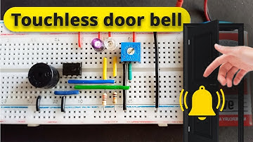 How to Make IR Proximity Sensor Door Bell |IR sensor project, IR sensor working touch-less door bell