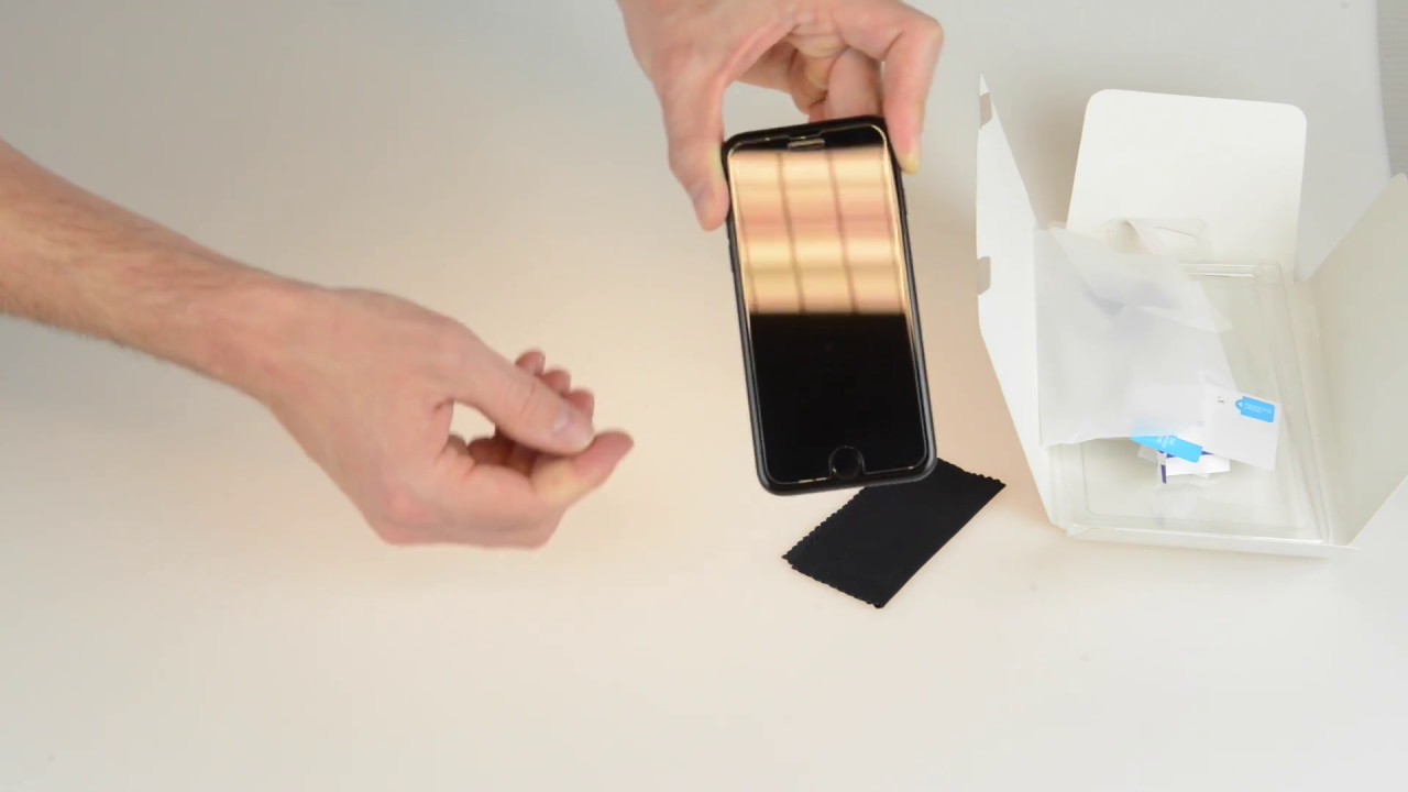 UNBOXING REVIEW IONIKK Screenprotector Tempered Glass iPhone 7