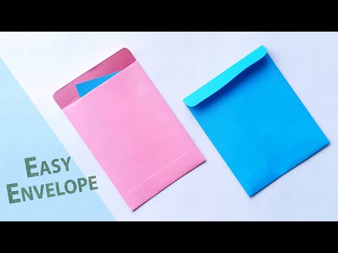 Envelope Making With Paper [With Glue And Scissors] At Home || Easy Origami Cool Design