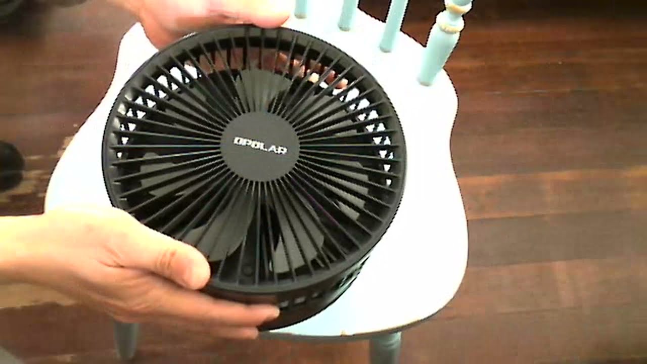 OPOLAR 2021 8 Inch Rechargeable Battery Operated Foldaway Fan Review