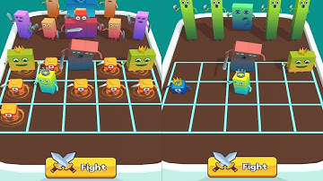 Merge number cube fam run gameplay level 36-37