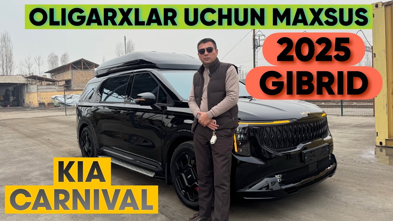 987723022 Kia Carnival Hybrid 2025 Oligarxlar uchun maxsus. #kiabongo