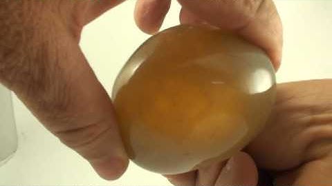 Agate enhydro geode "Seeing water inside"