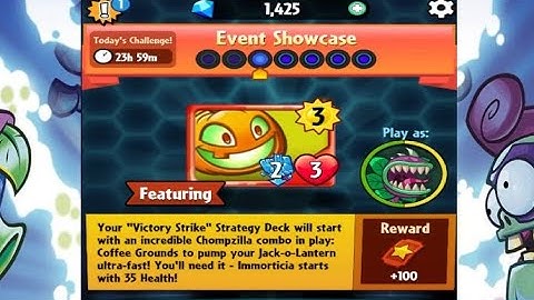 Event Showcase | Daily Challenge Day 3 | 20 October 2022 | Pvz Heroes