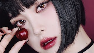 (sub) 콜라에 체리가 퐁당 🍒🥤 체리콕 메이크업 Cherry Coke Makeup