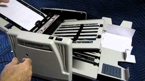 Martin Yale Auto Folder 1217A by thane*grooms