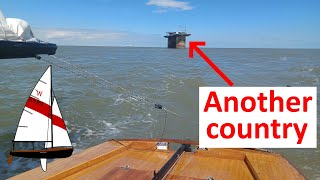 Sailing To Another Country! Sealand (Roughs Tower) In A 5 Metre Dinghy