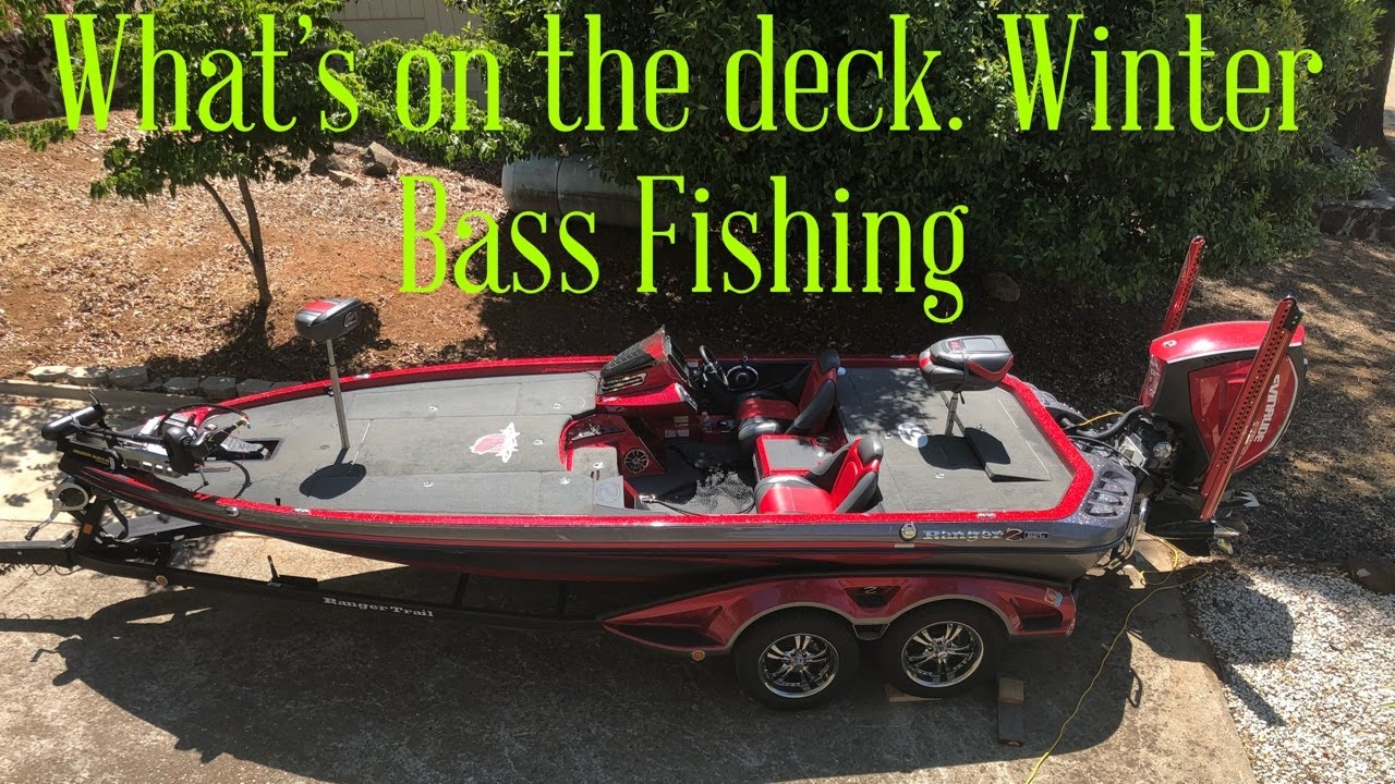Whats on the Deck. Bass Fishing in December