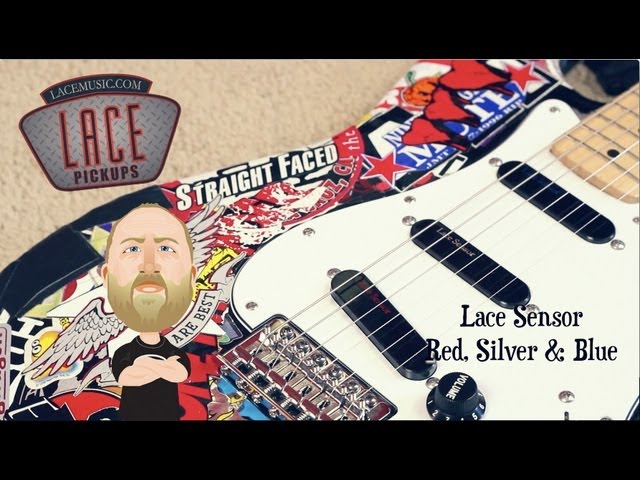 Lace Sensor Red, Silver & Blue - Demo - YouTube