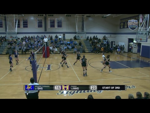 HHS Volleyball vs. Sulphur High School (2018 Playoffs - Round 1)