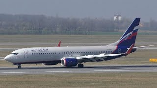 Aeroflot Boeing 737 landing at Vienna Airport | VQ-BHD