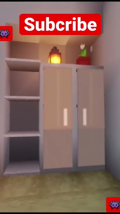 wardrobe Tutorial #minecraft #tutorial #trending