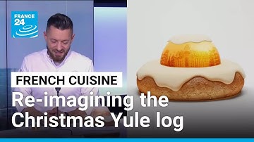 Re-imagining the Christmas Yule log cake: meet Parisian hotel Lutetia
