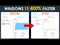 Make your windows 11 400 faster in 5 minutes quick  easy