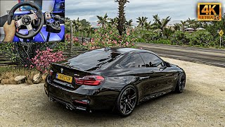 Direksiyon Seti Ile Bmw M4 Drift Şovu - Forza Horizon 5