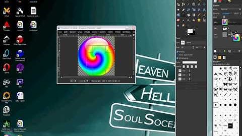 How to make custom icons with GIMP 2.6.wmv
